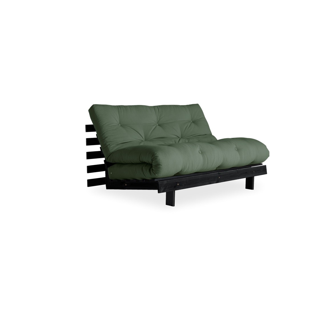 Futonsofa Roots Olive Green (Sofort Lieferbar)